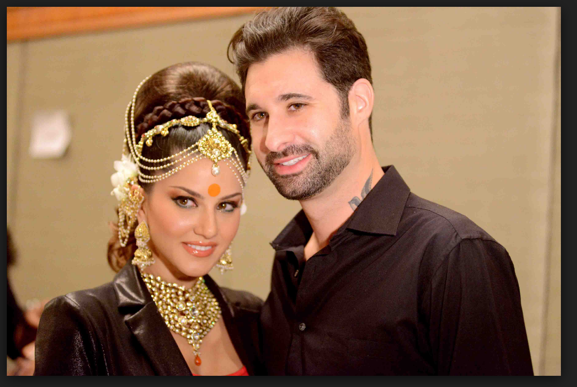 Indian Film Actress And Ex Pornstar Sunny Leone And Her Husband Daniel Weber More Indian